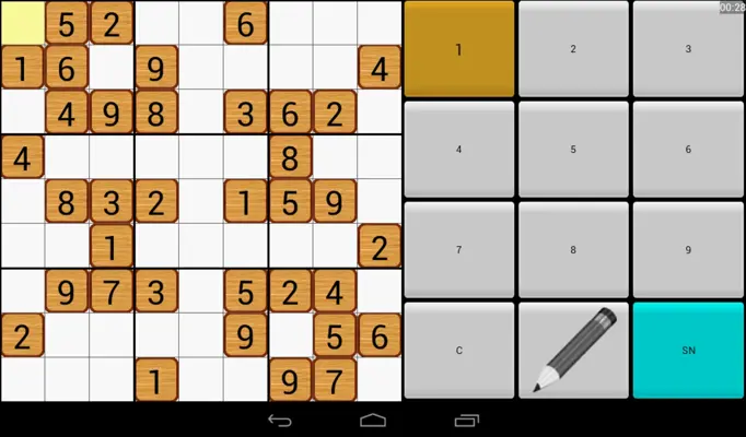 Sudoku Old School android App screenshot 0